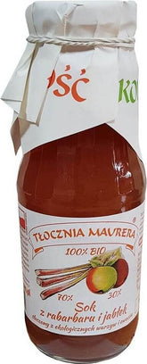 Rabarbersaft med eple ØKO 300 ml - MAURER PRESSE